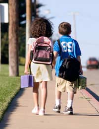 Personal Safety Child Walking School